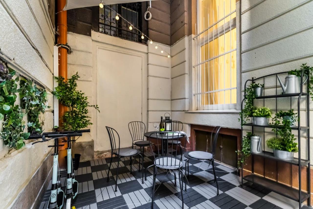 Bpr Vintage Garden Apartment With Terrace & Sauna Budapeszt Zewnętrze zdjęcie